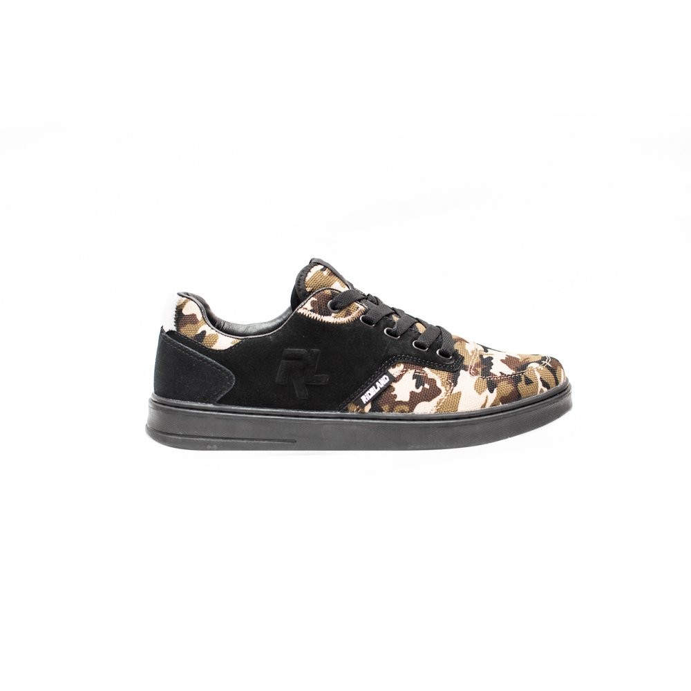 Zapatilla Rideland Plataforma Black/Camo — miniatura 3